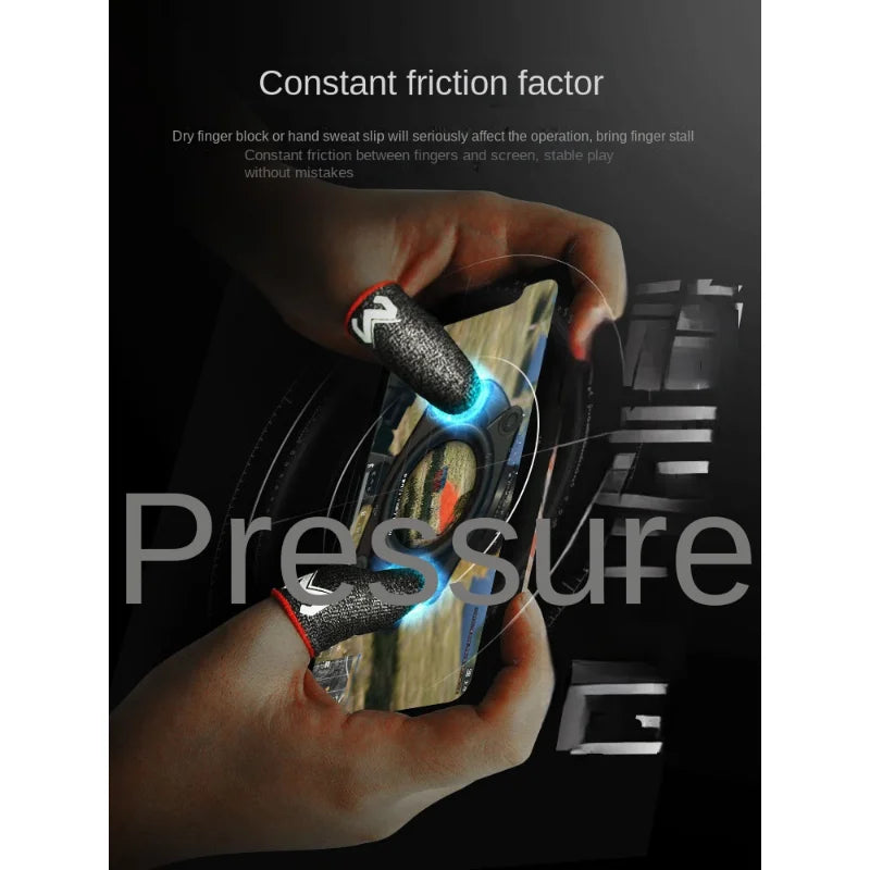 MEMO Pro Gaming Finger Sleeves: Sweatproof Anti-Slip Touch Screen for Mobile Games