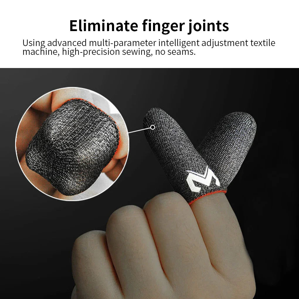 MEMO Pro Gaming Finger Sleeves: Sweatproof Anti-Slip Touch Screen for Mobile Games