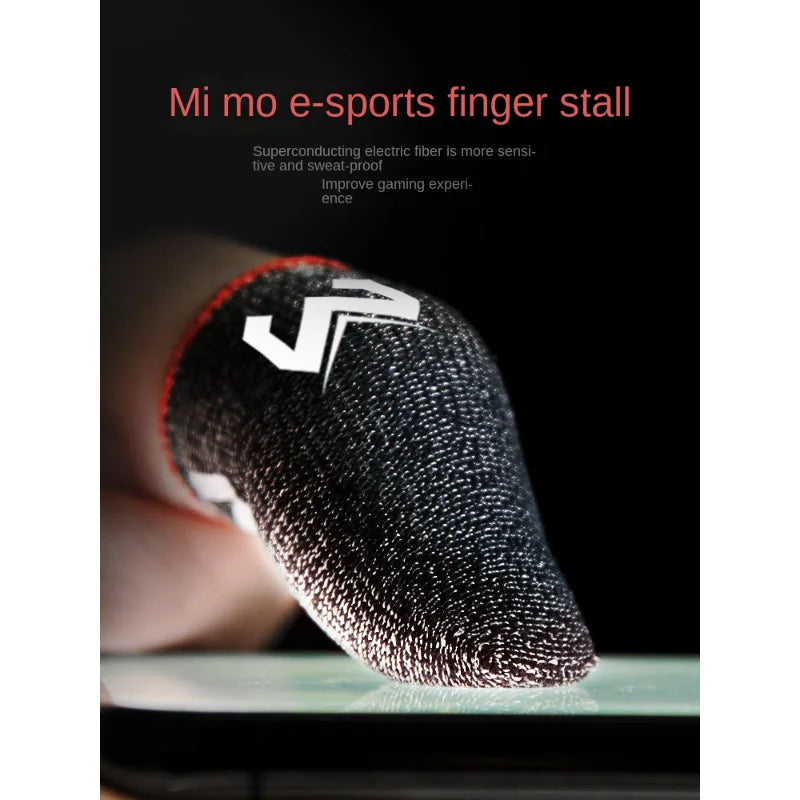 MEMO Pro Gaming Finger Sleeves: Sweatproof Anti-Slip Touch Screen for Mobile Games
