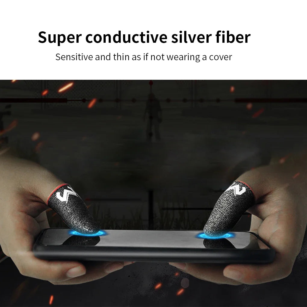 MEMO Pro Gaming Finger Sleeves: Sweatproof Anti-Slip Touch Screen for Mobile Games