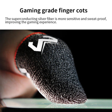 MEMO Pro Gaming Finger Sleeves: Sweatproof Anti-Slip Touch Screen for Mobile Games