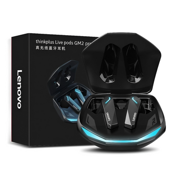 Lenovo GM2 Pro True Wireless Gaming Earbuds - Low Latency Bluetooth 5.3 Headset