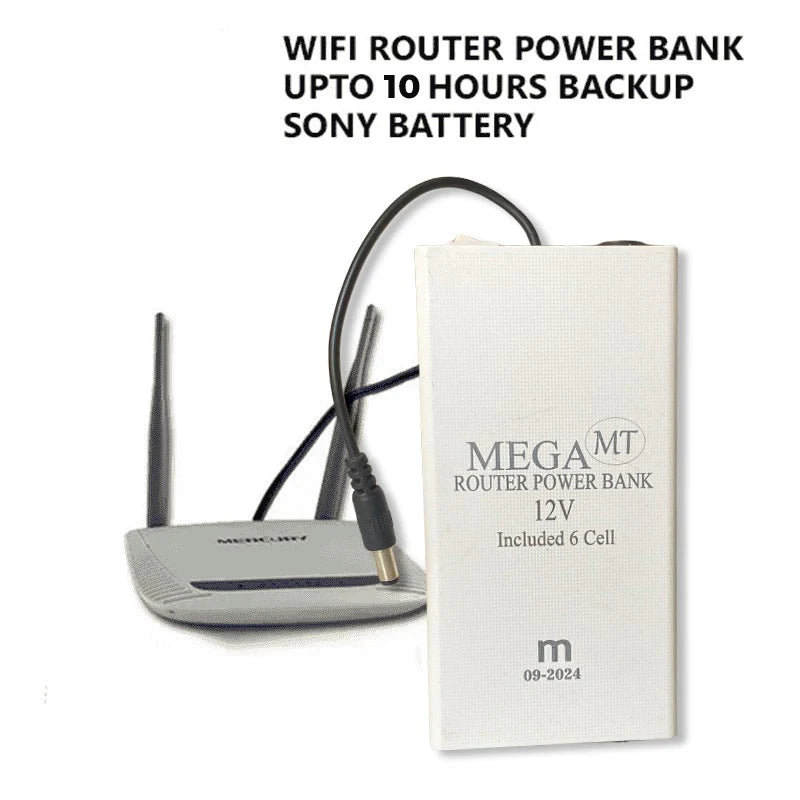 12W WiFi Router Power Bank