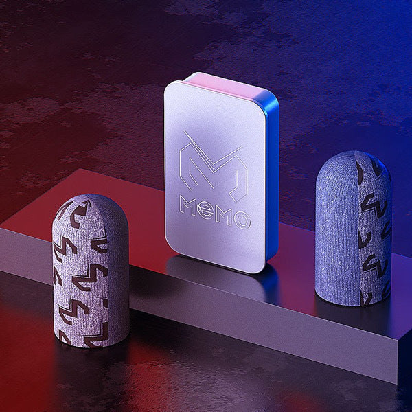 Memo FS02 Ultra-Thin Gaming Finger Sleeves: Sweatproof, Anti-Slip Mobile Thumb Gloves